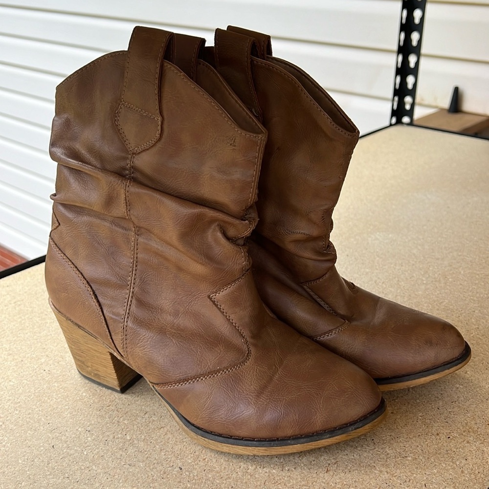 Rue21 Cowboy Ankle Booties